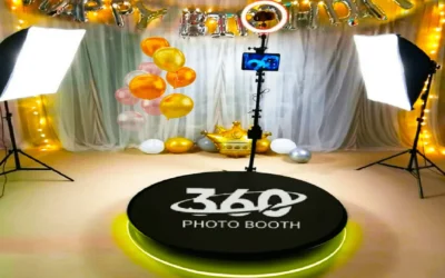 Plaforma 360 en evento privado