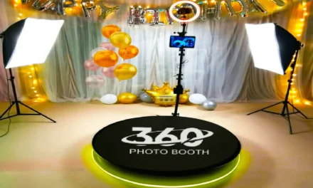 Plaforma 360 en evento privado